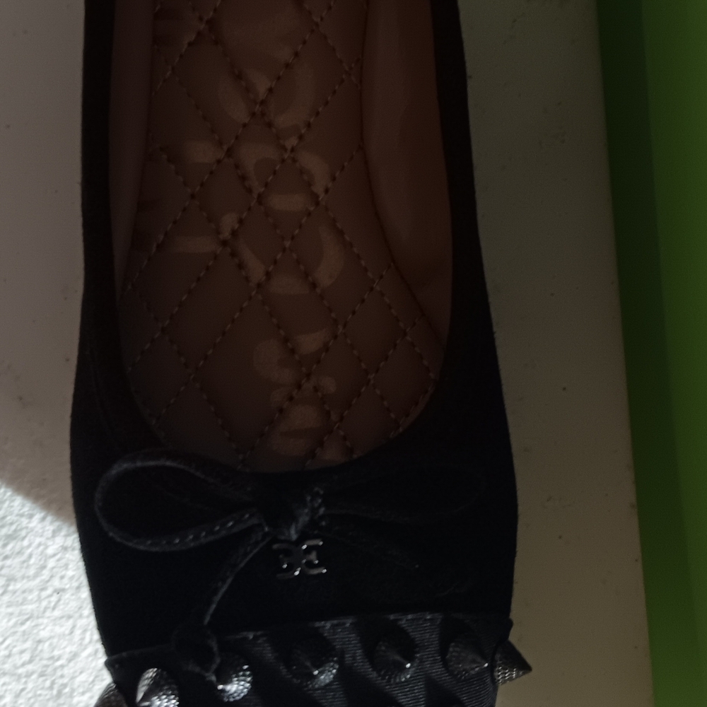 Sam Edelman Black Flats with Studded Detail NWOT - Picture 3 of 4